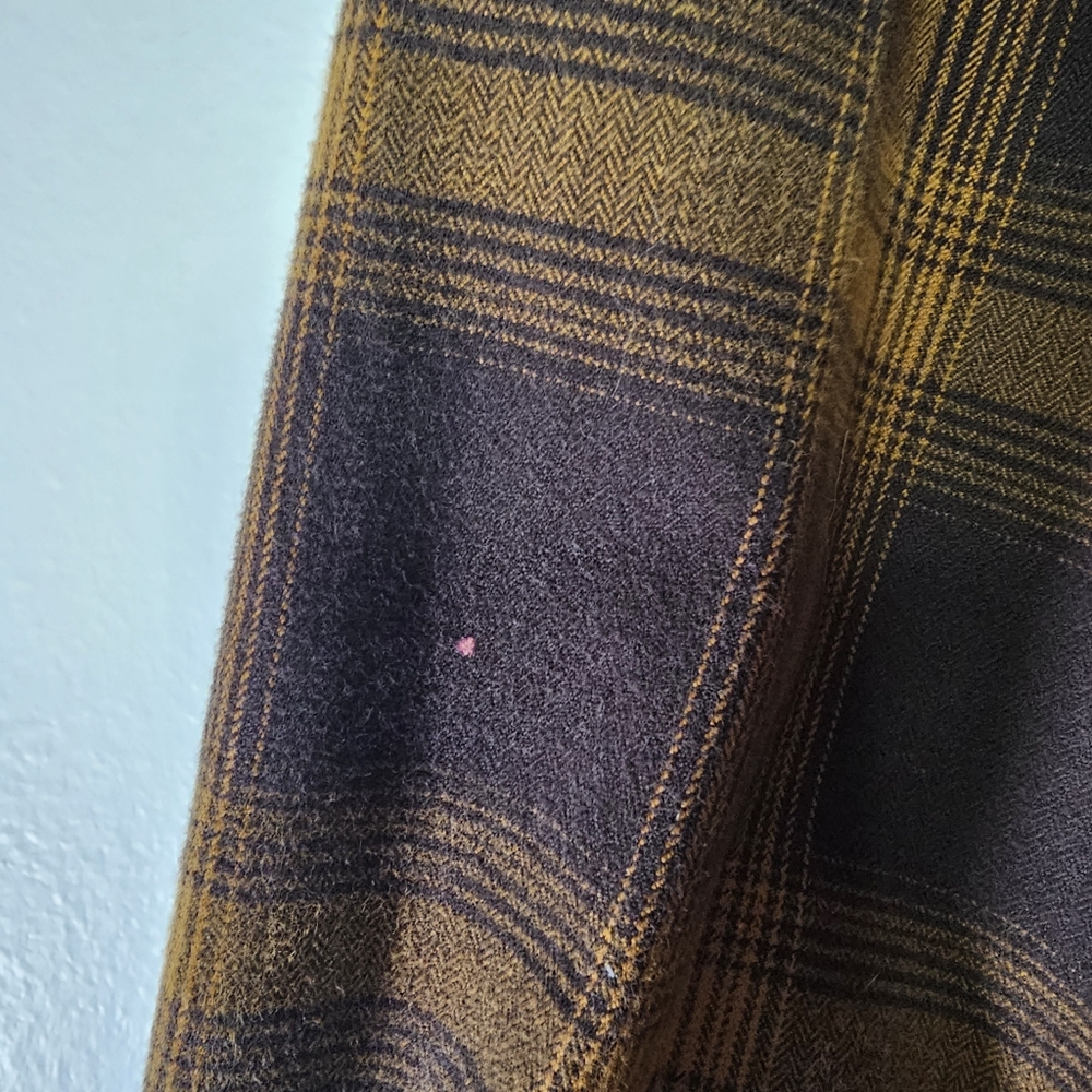 Carhartt Original Fit Plaid Flannel Button Down Shirt Sz L - Picture 5 of 9